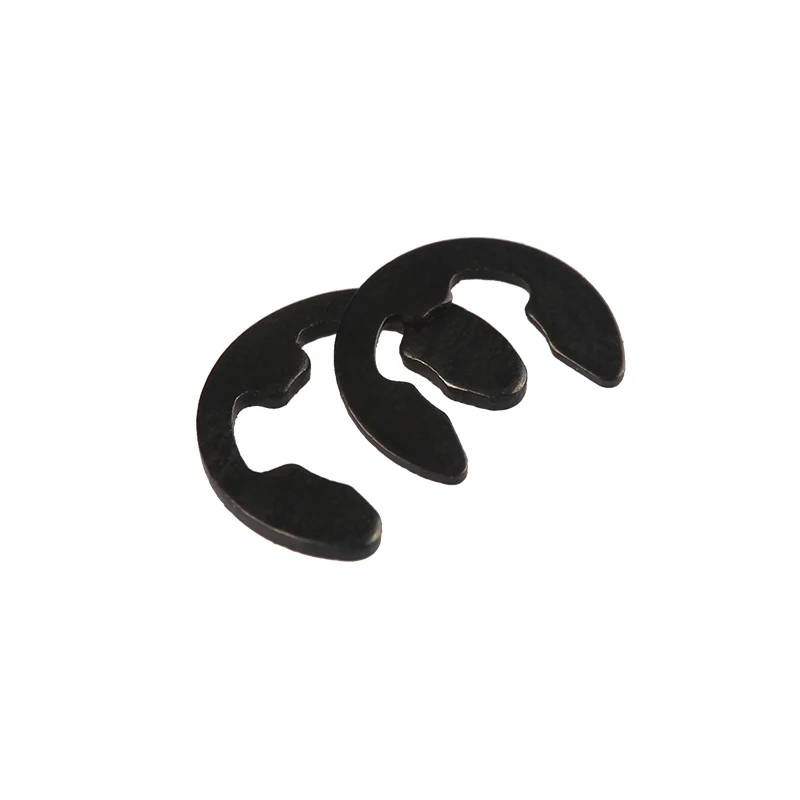 Washer M1.2 to M15 Black Carbon Steel External Retaining Ring E Clip Snap Circlip 580/1000pcs for Shaft Assortment Kit