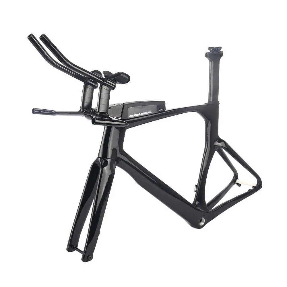 CarbonFiberTimeTrialFrame2023CarbonTTFrameDiscBrakeTriathlon