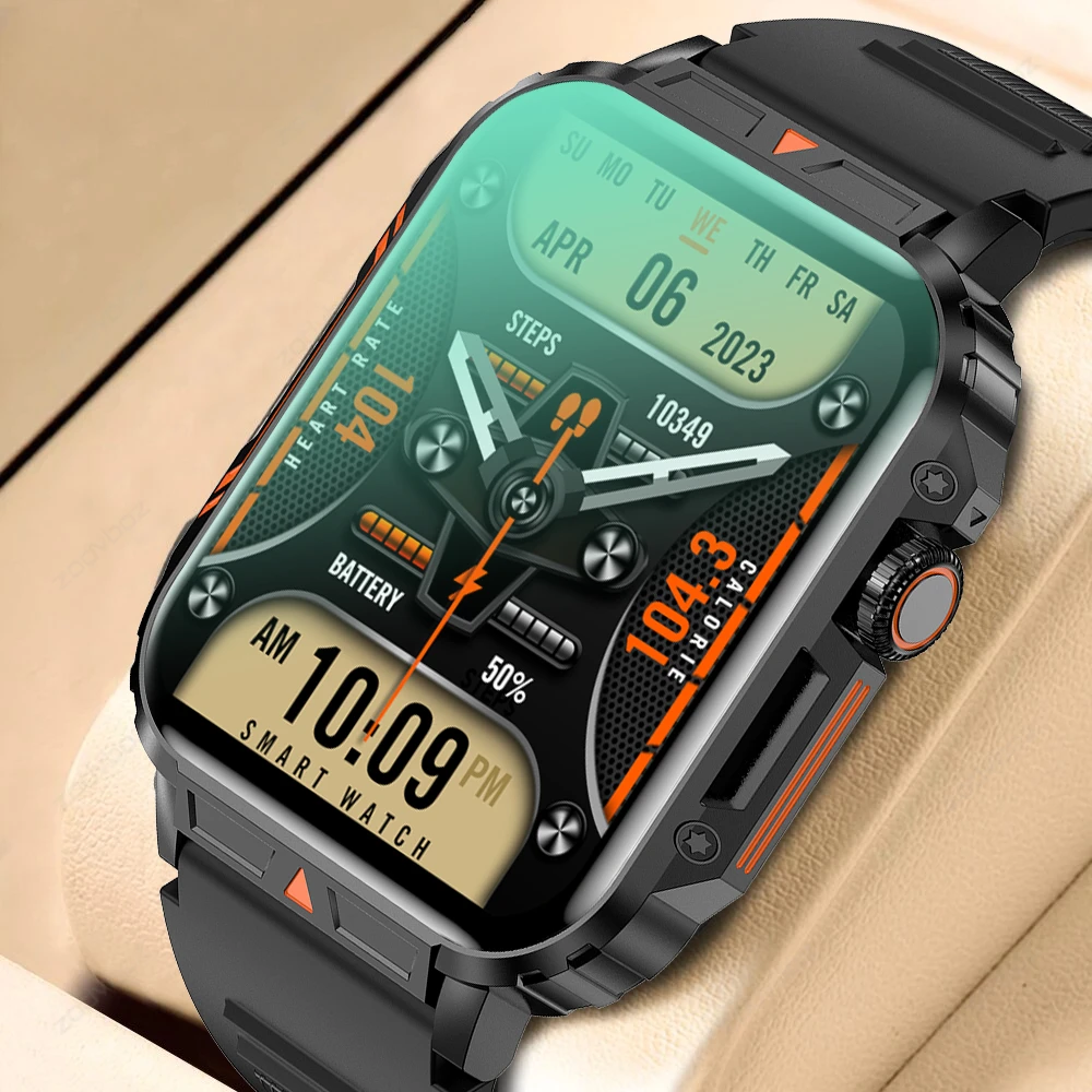 

2024 New Smartwatch 1.95" Screen Health Monitoring Watches IP68 Waterproof Sports Fitness Smart Watch For Men Women Reloj Hombre