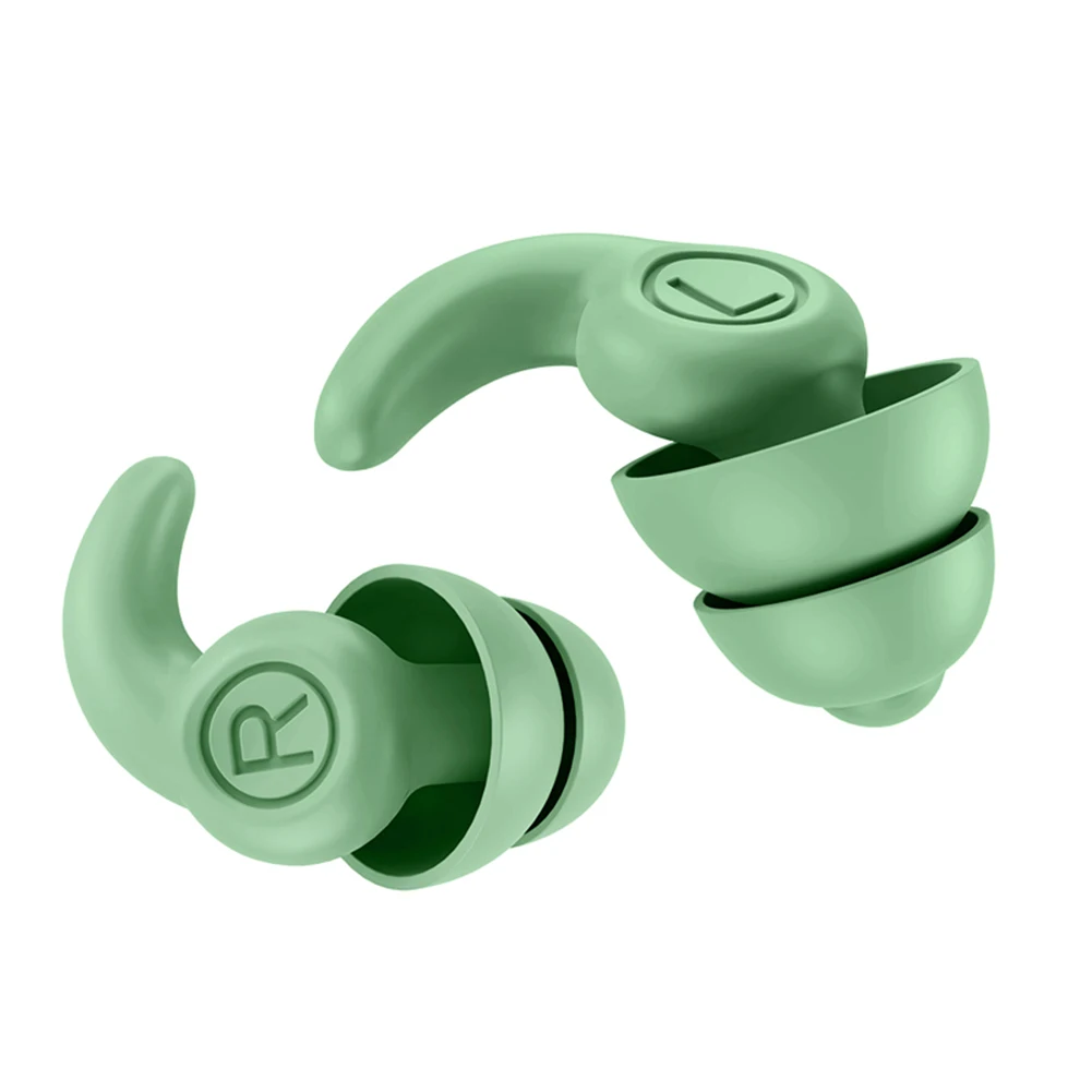 Noise Cancelling Silicone Earplugs for Working for Women Man Anti Noise Earplug Sleeping Ear Plugs