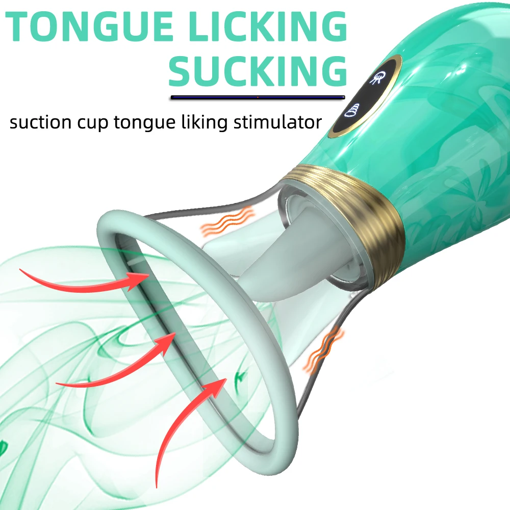 G-Spot Toys Sex Prodotto Per Adulti Capezzolo Succhiare Stimolatore Clitorideo Leccare Lingua Vibrante Ventosa Vibratore Giocattolo Del Sesso Per Le D