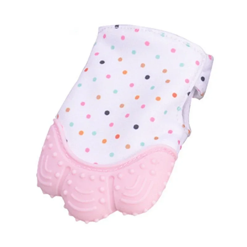 Baby Teether Cartoon Printed Children'S Gloves For Children And Babies Teethers Anti Eating Hand Teething Chewing Toy Baby Stuff - 5