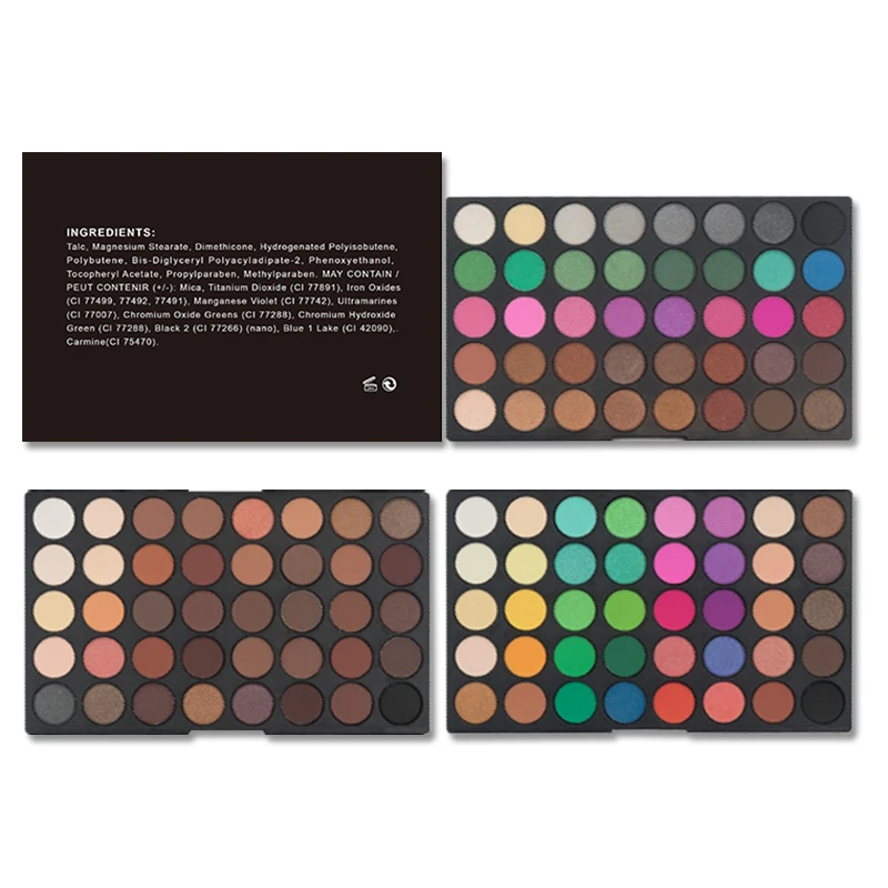 120 Color Eye Makeup,3-in-1 Eyeshadow Palette,Highly Pigmented Long Lasting Matte & Shimmer Finishes,Nude & Earth Eye Shadow - 5