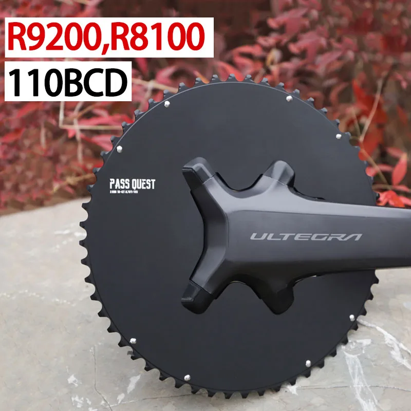 PASS QUEST 110 BCD plateau pour Shimano 105 R7100 Ultegra R8100 Dura Ace 9200 4 boulons plaque de vélo de route 48 35 50 34 52 36 plats 18 PASS QUEST 110 BCD plateau pour Shimano 105 R7100 Ultegra R8100 Dura Ace 9200 4 boulons plaque de vélo de route 48 35 50 34 52 36 plats 18