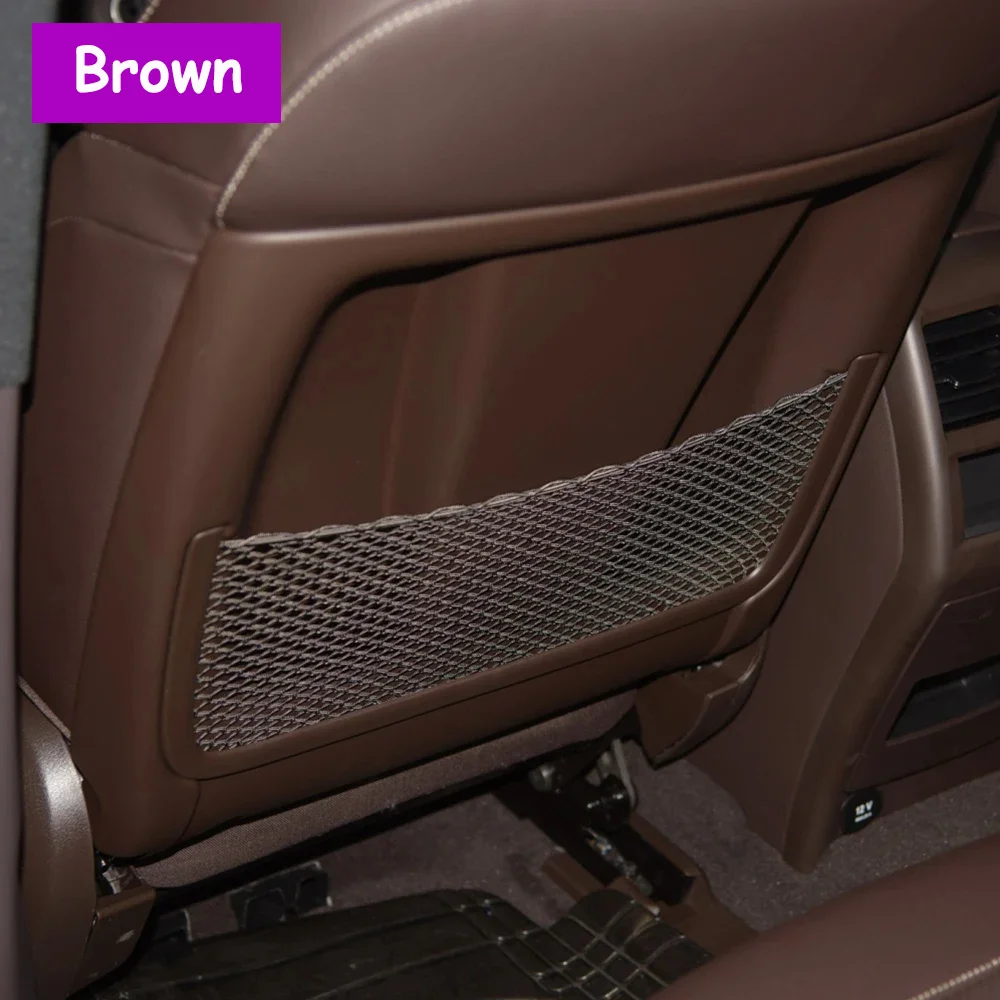 W164 W166 W251 Auto-Vordersitz-Rückentaschen-Netzabdeckung, hintere Netztasche, Netzhalter für Mercedes Benz ML GL GLS GLE R-Klasse – Detail 17