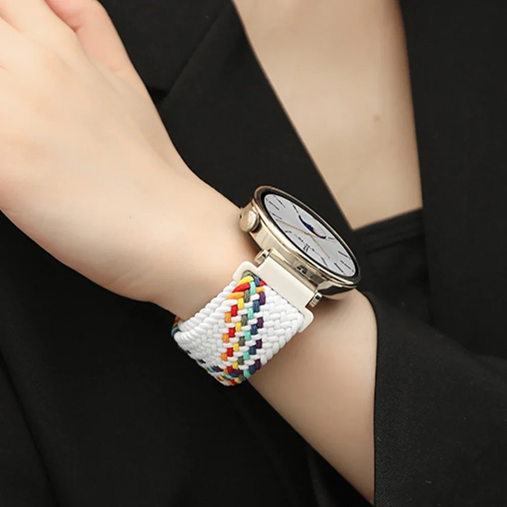 Magnetic Adjustable Nylon Braided Strap - 18mm Wristband