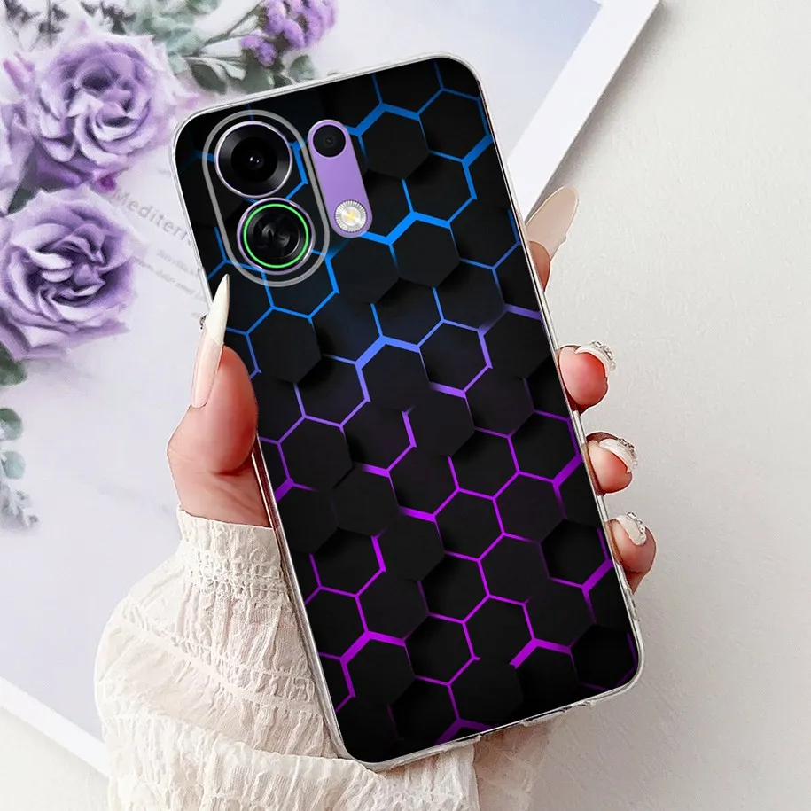 Luxury Painted Cartoon Dragon Cat Soft Silicone Phone Case