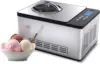 Ice Cream Maker Machine Automatic 2.1 Qt with Built-in Compressor, LCD Digital Display & Timer, No Pre-Freezing, ICM-200LS 1