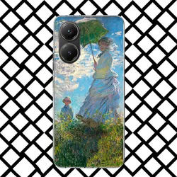 Claude Monet Print Artistic Soft Phone Case Cover for Xiaomi Poco F4 GT (HA072 - 1)
