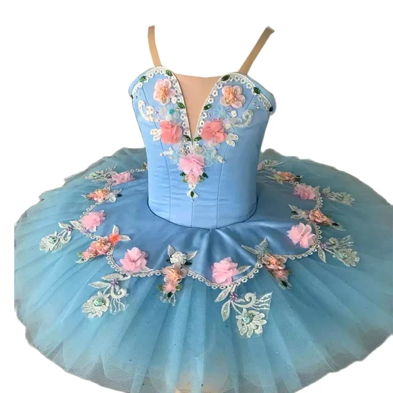 

Ballet Tutu For Girls Women's Dress Blue Swan Lake Professional Ballet Dress Adulto Women Ballerina Dance Costumes Ballet Wear