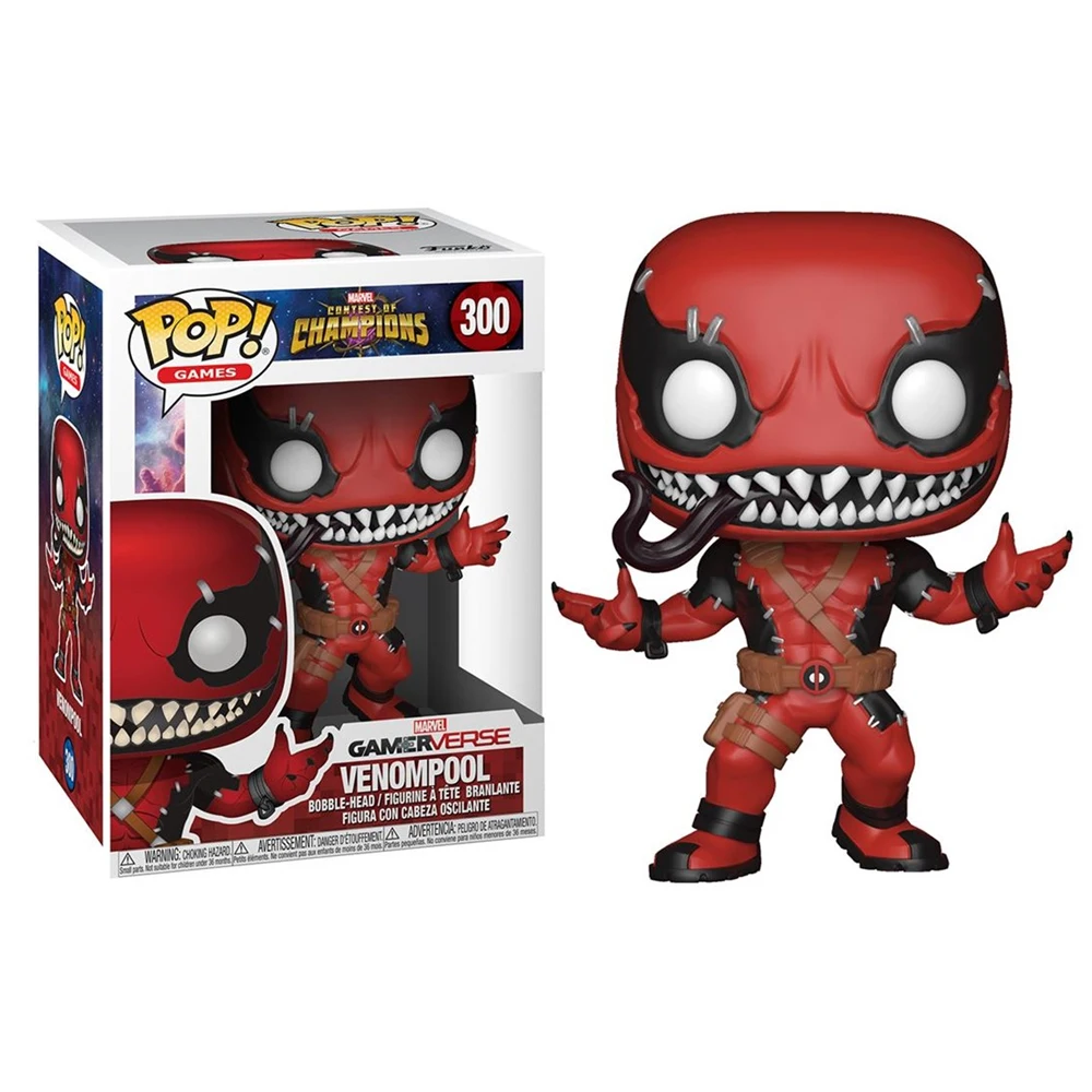 thumbnail image 5 of Funko pop Venom y simbiontes Carnage n.º 889 Loki venomizado n.º 368 Venompool n.º 300 Figura de vinilo Muñeca Modelo Juguetes, 5 of 5
