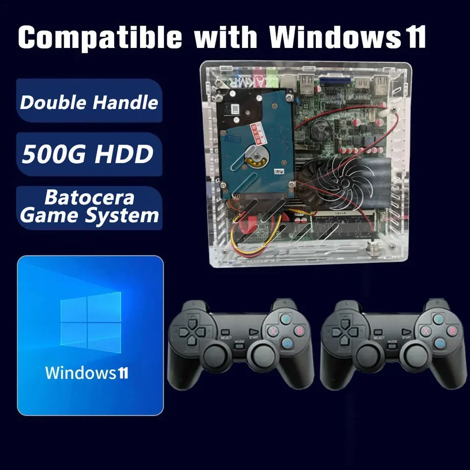 LZAKMR I3-3110M Retro Super Console U7 2T HDD over 70000+ Classic