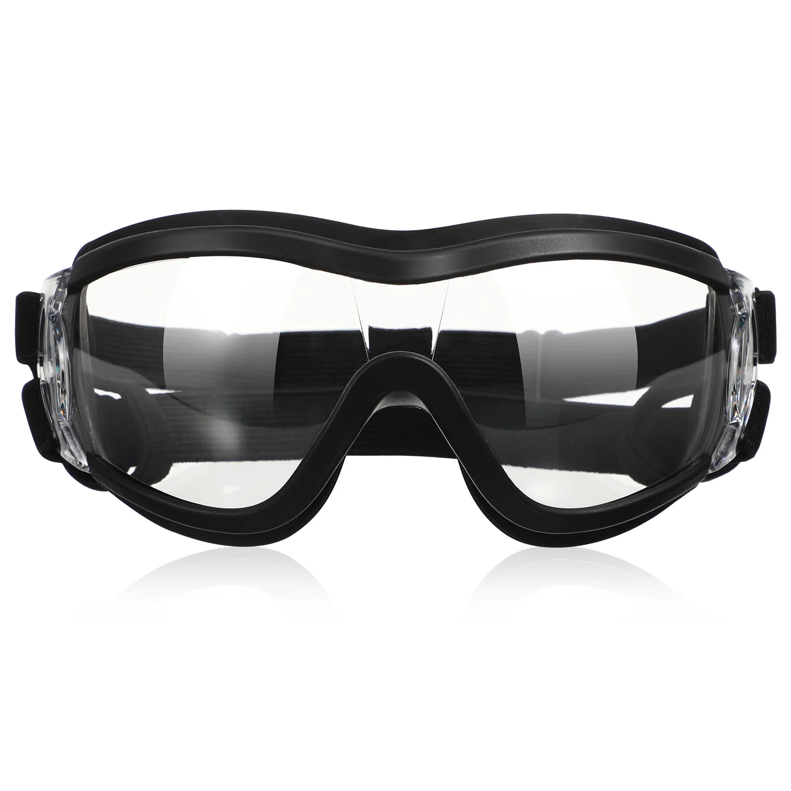 

Windproof Pet Goggles Eye Protective Glasses Anti-UV Eye Goggles Creative Eyewear for Dog Puppy (Transparent)