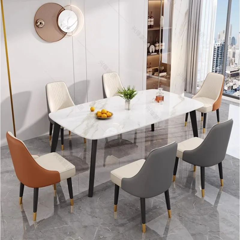 

Living Room Dining Tables Marble Kitchen Restaurant Round Kitchen Coffee Diner Dining Tables Hall Sillas Para Comedor Furniture