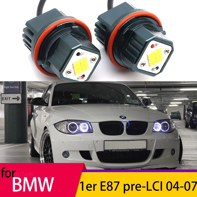 

Светодиодное кольцо с ангельским глазом для BMW 1 серии E87 116i 116d 118i 118d 120i 120d 130i pre-LCI 04-07, 6000K