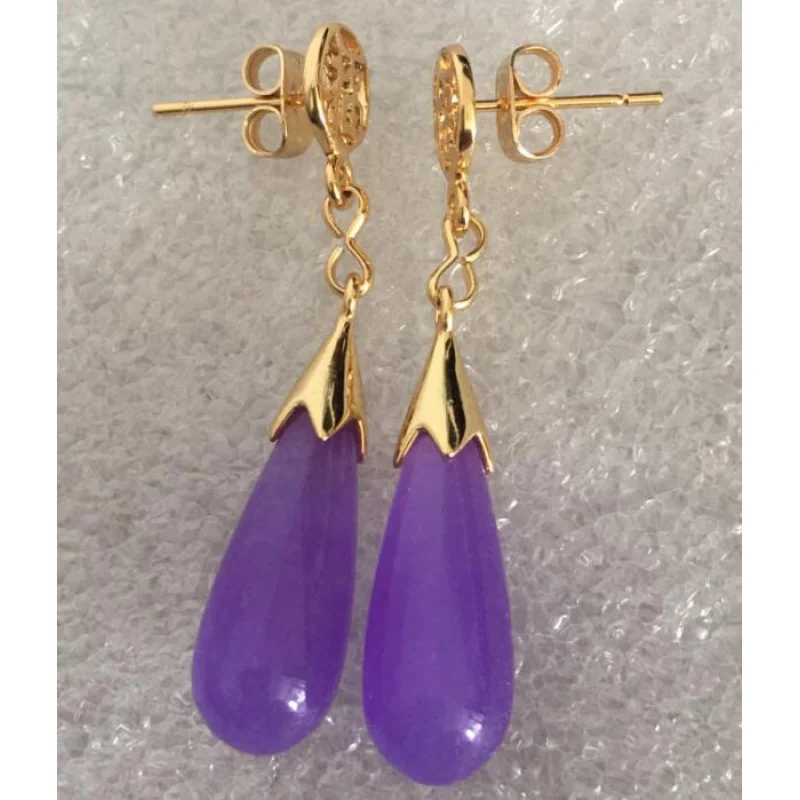 

Lavender Jade Earrings Discount