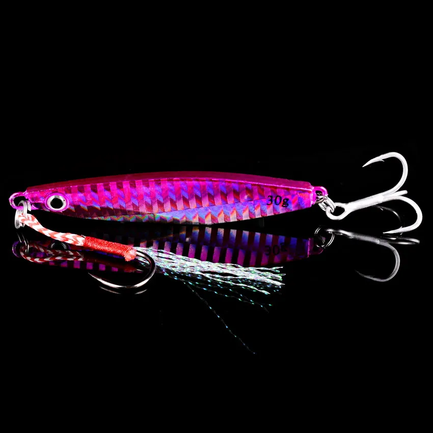 12PCS Fishing Metal Lures Jig 7g 12g 17g 22g 30g 40g Jigs Sea