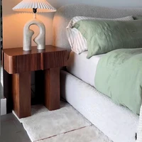 Table De chevet Design moderne luxe esthétique Vintage Premium table De chevet tiroirs rangement Cajones De dortoir meubles De chambre 6