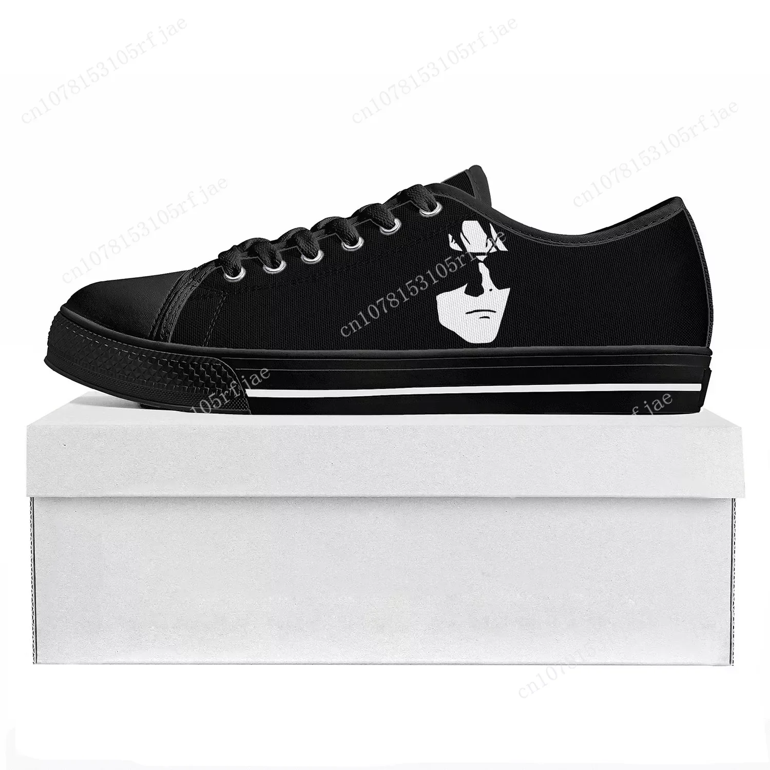 Andrew Eldritch Mercy High Level Low Top Rock Band Sneakers Mens Womens Teenager Canvass Shoe Custom Sneaker Lovers Shoes