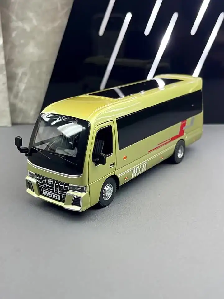 1:32 コースター合金バス車ダイキャストメタル旅客コーチ車車モデル音