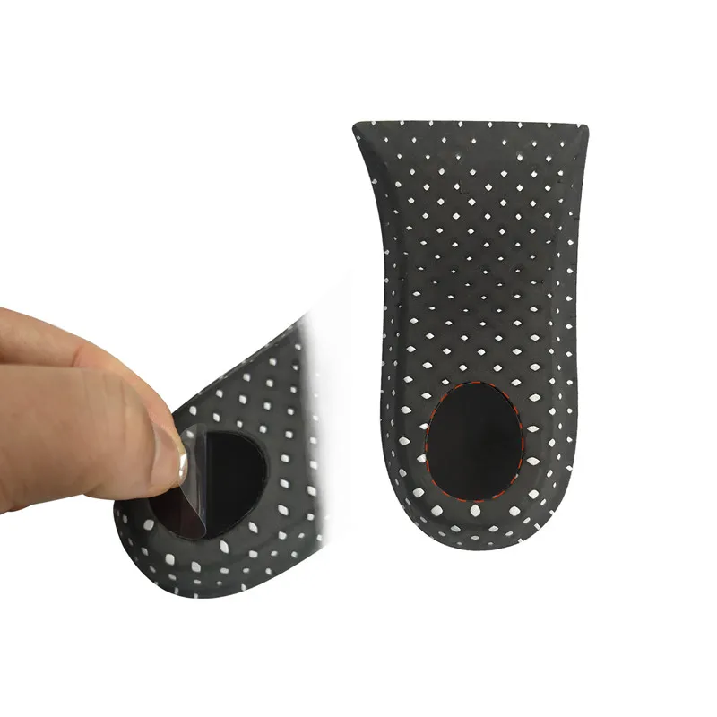 Invisible Height Increased EVA Memory Foam Insoles For Unisex Shoes Inner Sole Shoe Insert Lift Half Heel Comfort Heightening