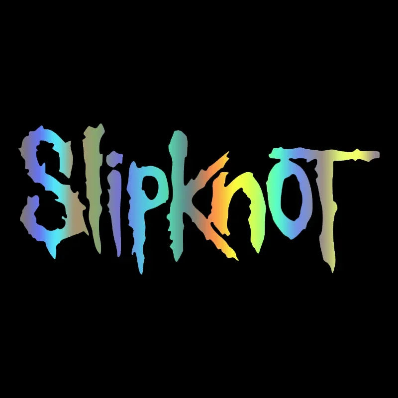 

Автомобильные наклейки для Slipknot Word, мотоциклетные декоративные аксессуары, креативные водонепроницаемые и солнцезащитные виниловые наклейки, 15 см * 6 см