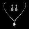 4 PCS Set Luxury Watch Women Necklace Earrings Rhinestone Fashion Wristwatch Female Casual Ladies Watches Bracelet Set Cloc 2