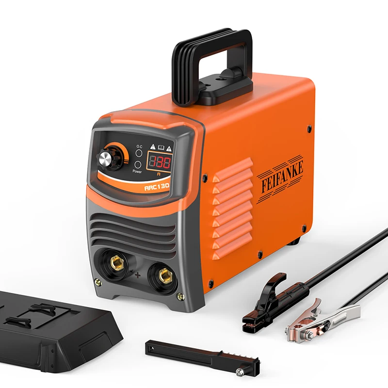 FEIFANKE ARC130 Welder Machine Portable Stick Welder IGBT Inverter Digital Display LCD Home DIY High Quality ARC