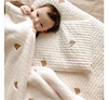 Neonatal Anti-vomiting Milk Pillow Pure Cotton Stitched Baby Sweat Absorption Pillow Breathable Embroidered Double-sided Pillow 4