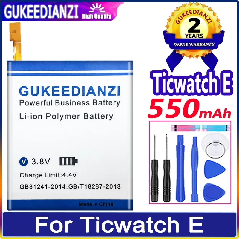 Batteria Gukeedianzi 372726 Sp372728Se Per Ticwatch 1 2 E S 46Mm
