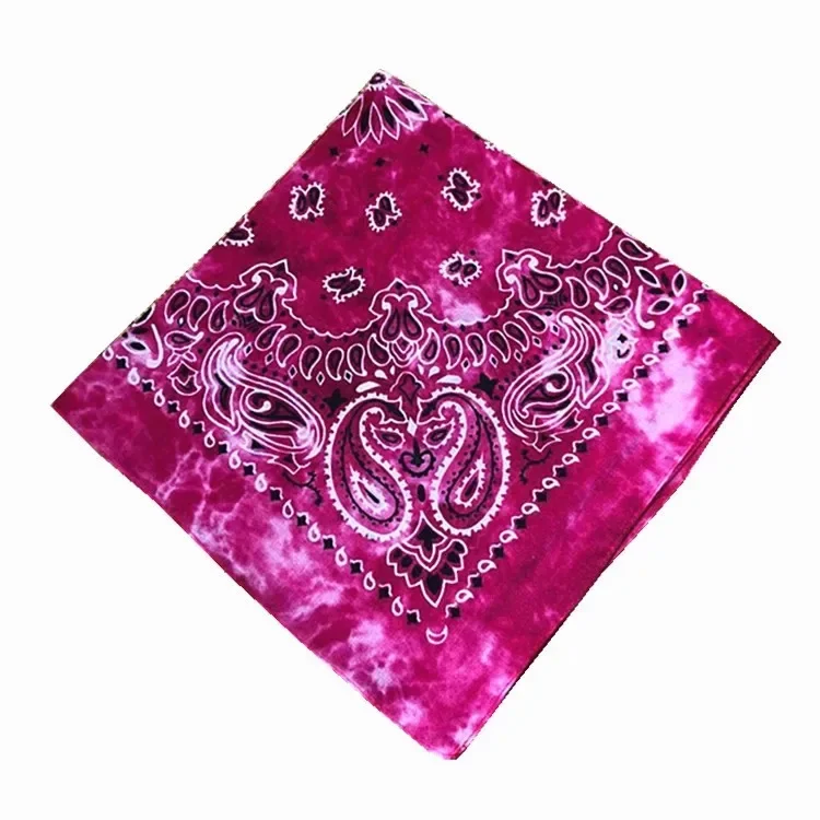1/2/3 stücke Outdoor Radfahren Baumwolle Quadrat Schal Frauen Männer Paisley Print HipHop Bandanas Schals Stirnband Taschentuch Haar Maske – Detail 18