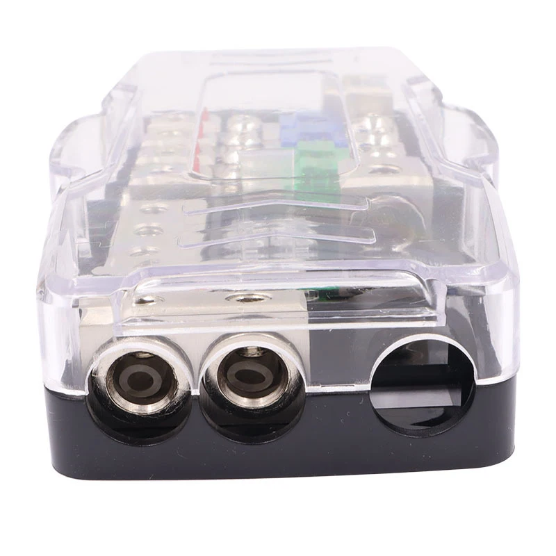 Zinc Alloy Nickel plated Fuse Holder Fuse Box Car Boat RV Power Splitting