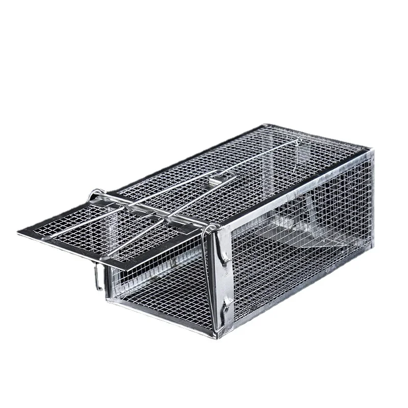Iron Sensitive Rat Trap Rat Catcher Cage for Chipmunks Rats Hamsters Similar-sized Live Rodents 1pc