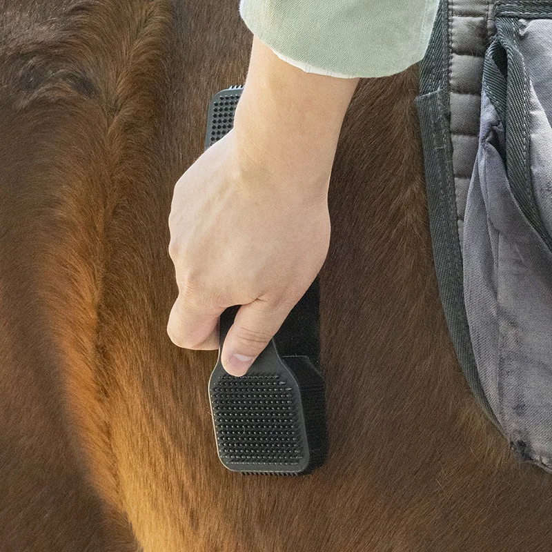 Horse bristle comb Pony tail comb horse brush tack Horse hair grooming tools Stable supplies tack comb 6