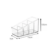 4 Layers Food Storage Containers Pantry Organizer Desktop Transparent Kitchen for PET Refrigerator Makeup Box Spice Pouches 6