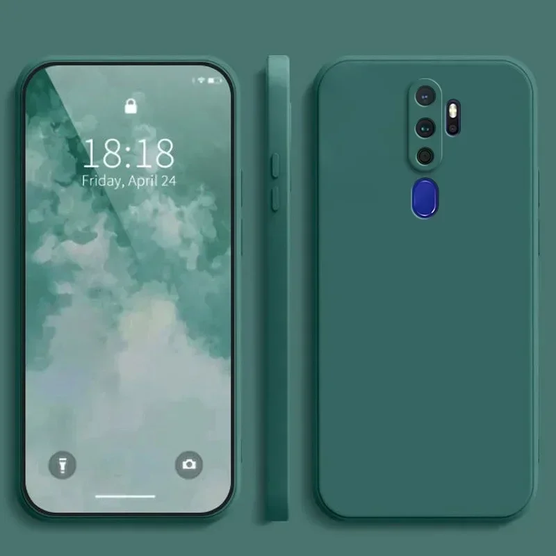 Solid Color Ultra-Thin Matte Silicone Phone Case - Soft TPU Back Cover