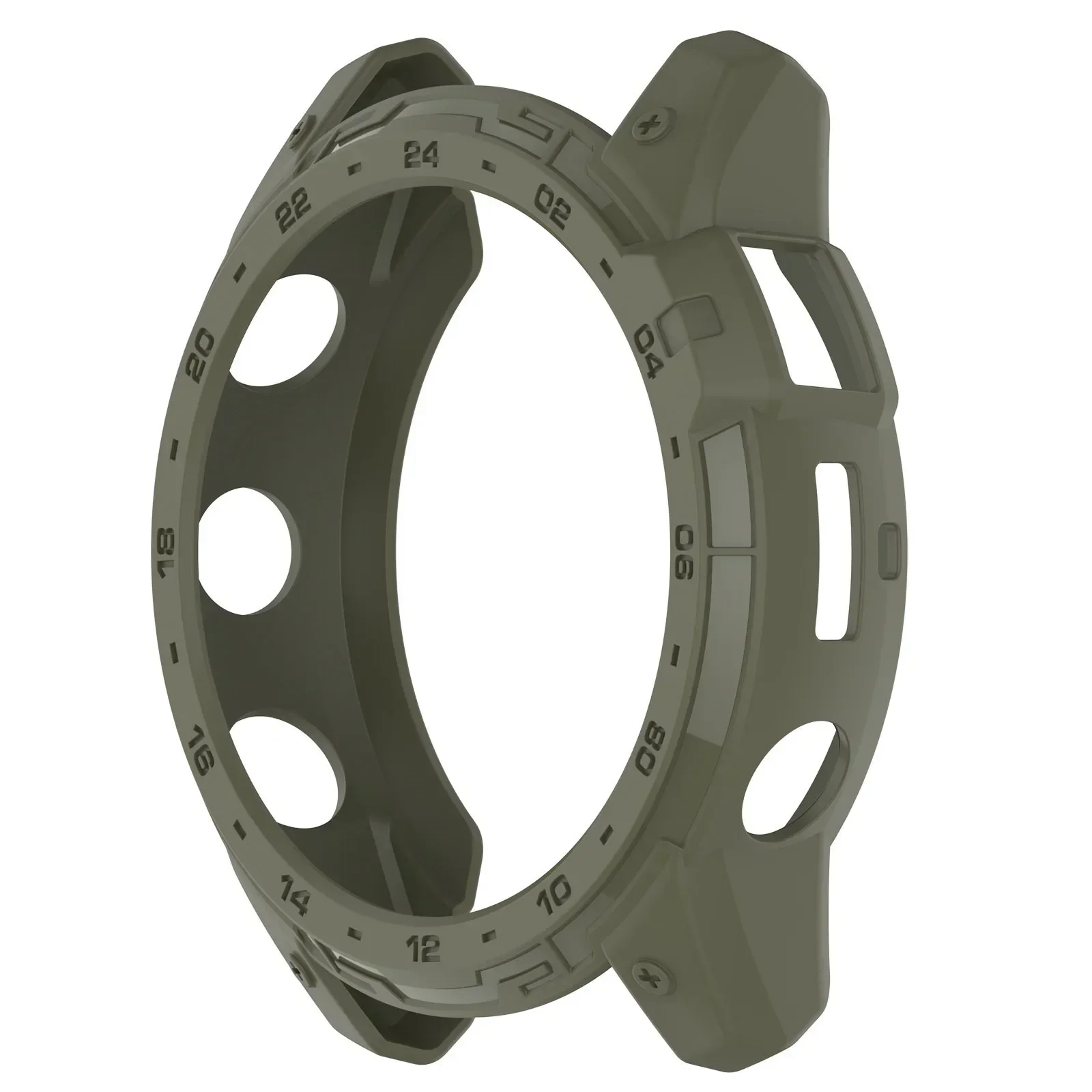 Premium TPU Soft Silicone Protective Watch Case - Durable Protector Shell