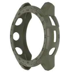 Premium TPU Soft Silicone Protective Watch Case - Durable Protector Shell - Tactix 7 (Green)