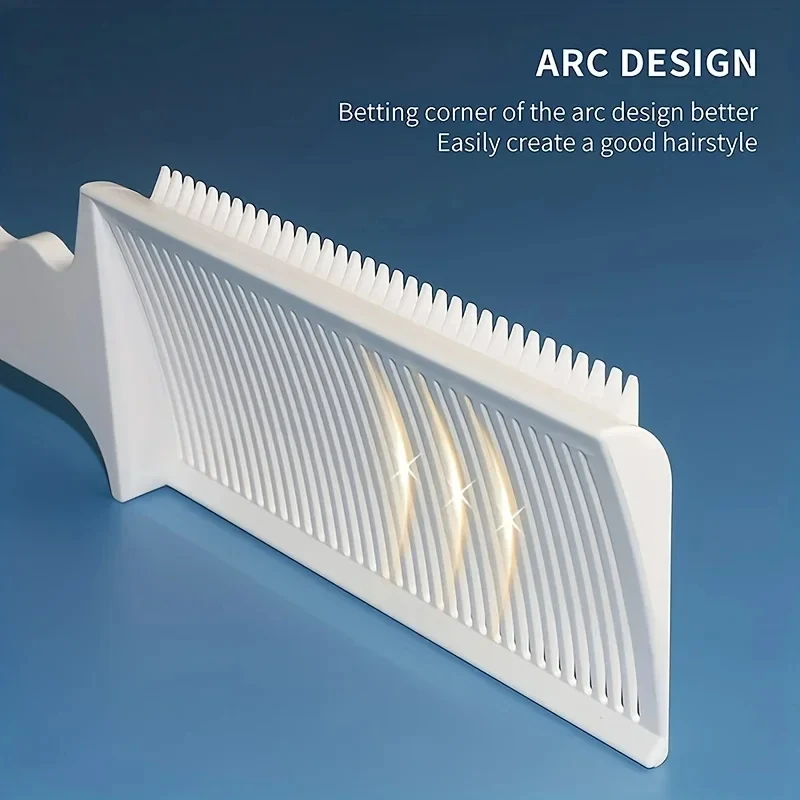Fading Comb Professional Barber Clipper Blending Flat Top Hair Cutting Comb For Men Heat Resistant Fade Brush Salon Styling Tool 3