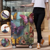 Luggage Cover Protector Elastic Waterproof Dustproof For 18-32 Inch Suitcase Travel Accessories 2