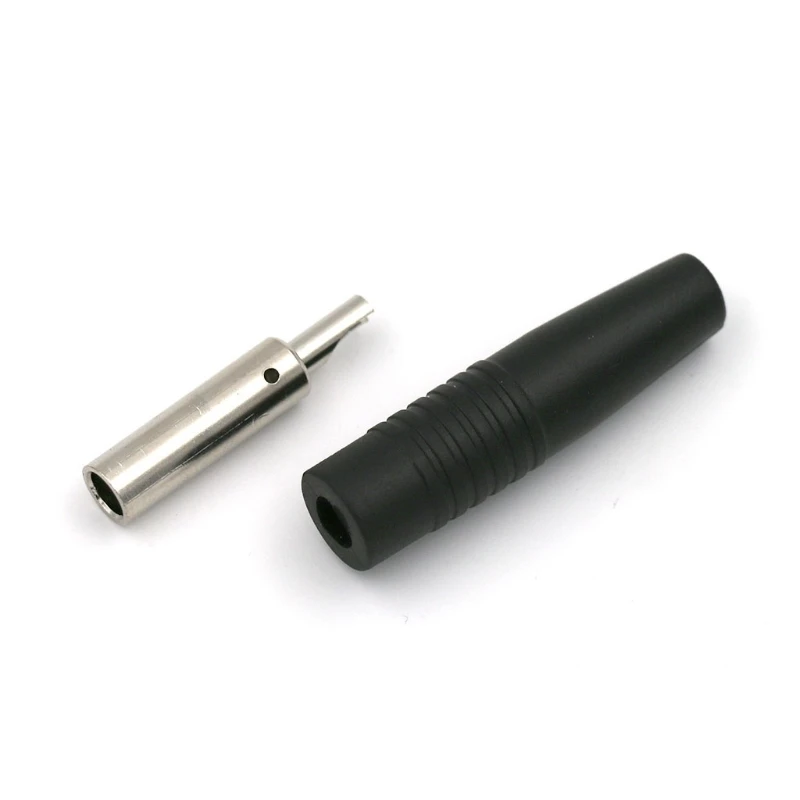 

10Pcs Insulated Safety Shrouded 4mm Banana Plugs Jack Socket Adapter for Non-Insulated Male Banana Plug Cable Connector Insulate