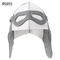 Wool Felt Sauna Hat Anti Heat Russian Banya  For Bath House for Head for Prot 1