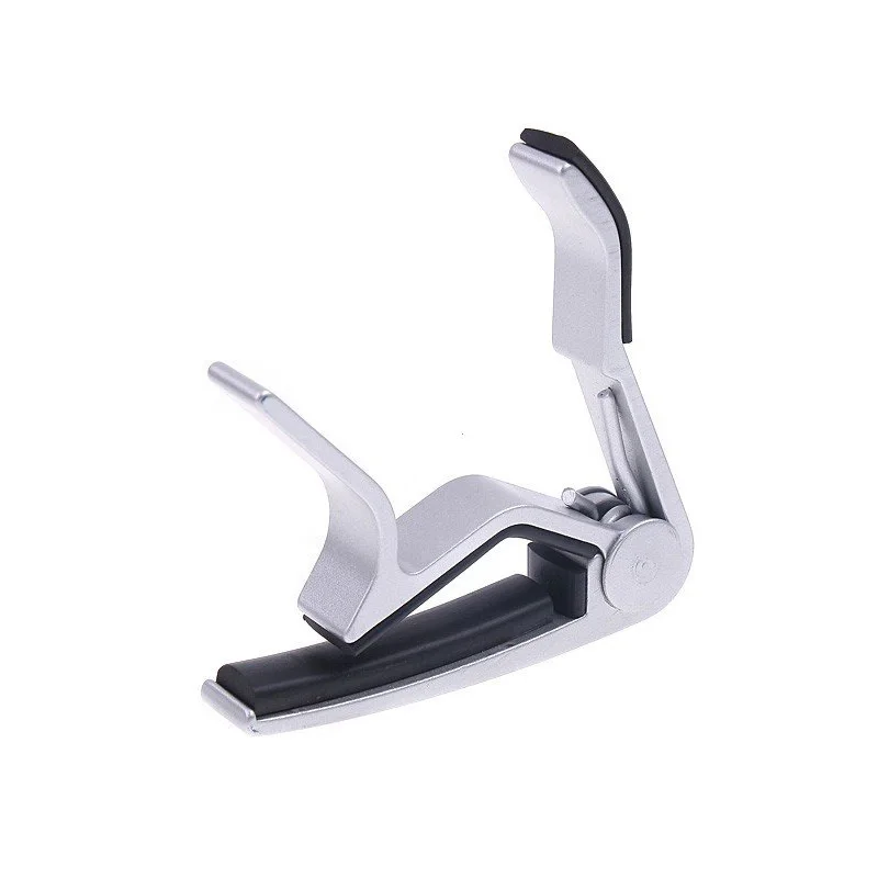 Guitar Capo Aluminium Alloy Silver Quick Change Clamp Key Acoustic Classic Guitar Capo for Tone Adjusting Guitar
