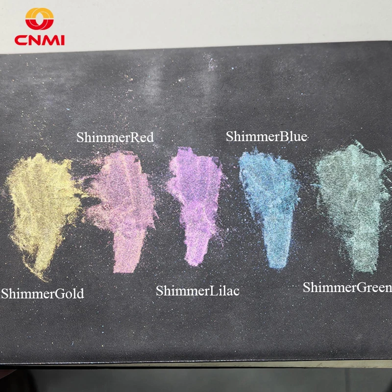 100g Bulk Shimmer Aurora White Pearl Powder High-Gloss Polarized Chrome Pigment Chameleon Manicure Rubbing Mica Dust Slime Dye