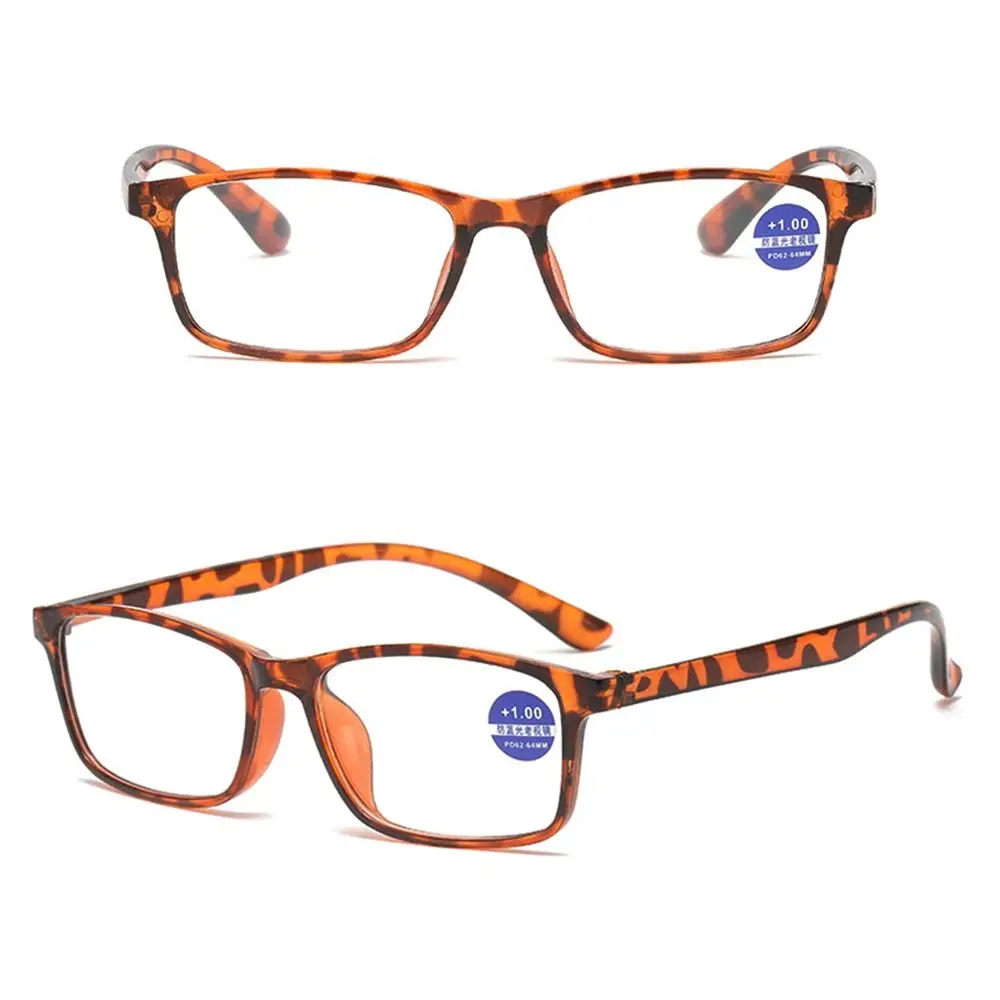 Lesebrille mit Leoparden muster Anti-Blaulicht-Lesebrille Urltra-Licht Augenschutz Männer Frauen elegante Brille 400 – Detail 4
