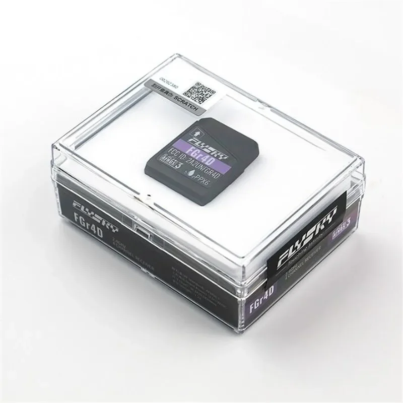 FlySky FGR4D 4-channel Bidirectional Receiver for RC Car Remote Control 4CH 2.4G Mini Receiver 3.5-8.4V Built-in Single 4