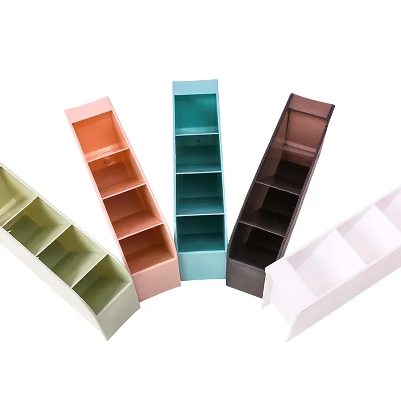 Desk Organizer for Pens Storage Brush Stand Desk Pencil Holder for Office Makeup Storage Box Kawaii Stationery School Supplies 6