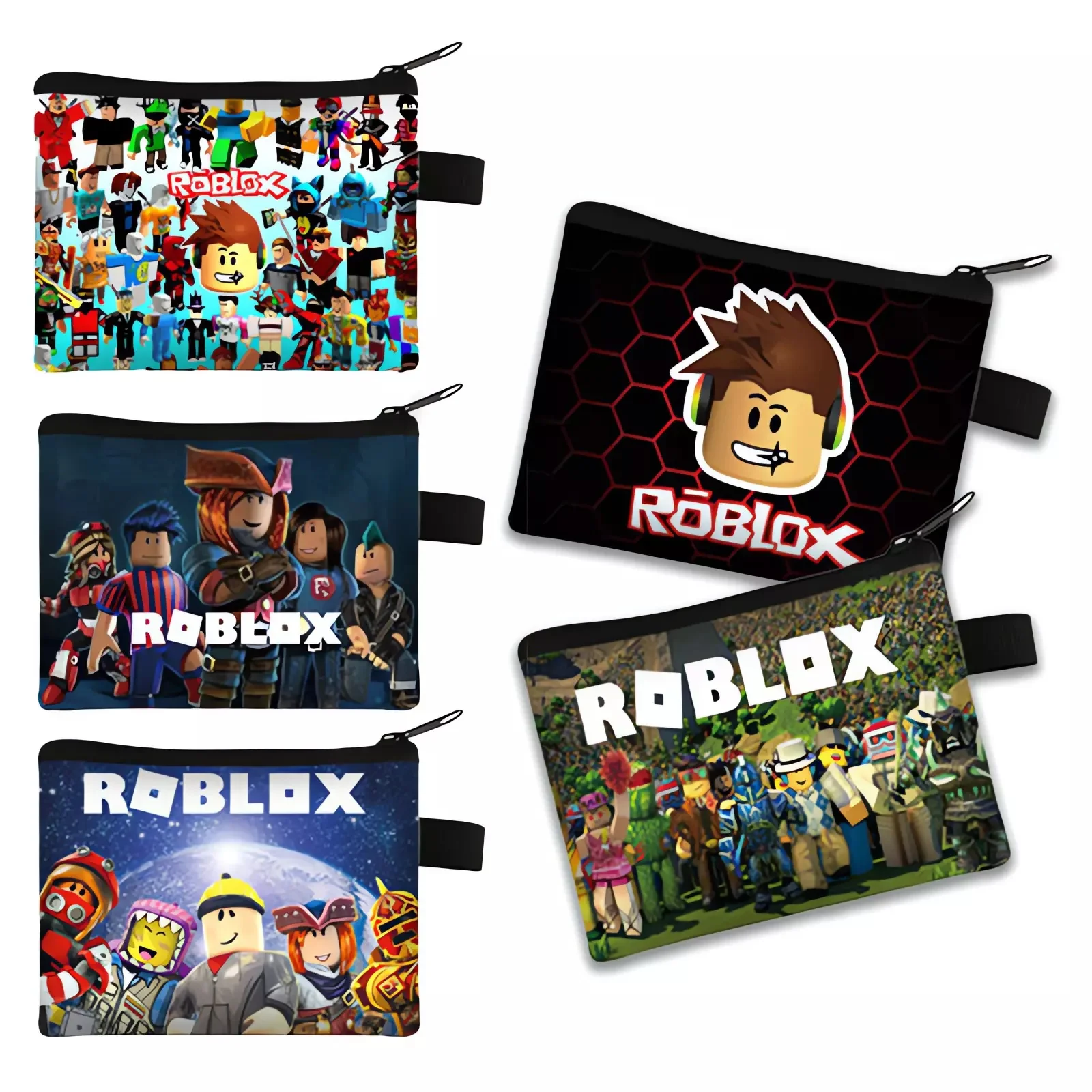 Coin Purse Wallets Roblox Women Men Coin Purse Wallets Cartoon Anime Portable Coins Storage Bags Mini Purses Key Organiser Wallet Birthday Gift