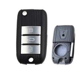Durable 3 - Button Car Key Housing Shell - Roewe