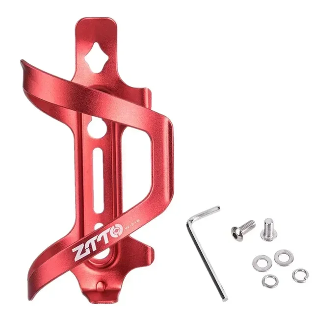 MTB Ultralight Aluminum Alloy Bicycle Water Bottle Holder Cage For Mountain Road Bike Cycling Bottle Holder Bicycle Accessories 2